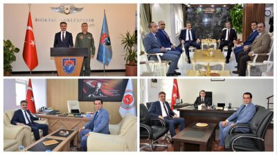 VALİ BARUŞ, İADE-İ ZİYARETLERDE BULUNDU