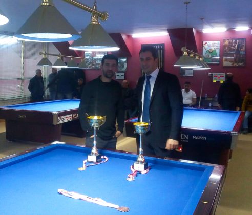 3 Bant Bilardo İl Şampiyonası Çekişmeli Geçti