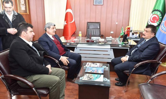 Başkan Gürkan, Şeker İş Sendikasını Ziyaret Etti