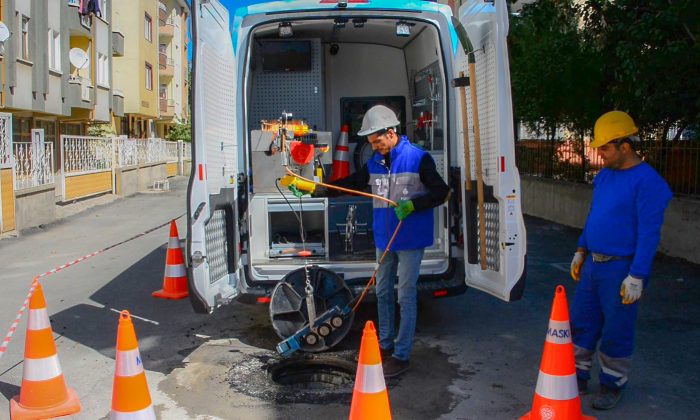 MASKİ, 5 YILDA 244 BİN 456 METRE HAT GÖRÜNTÜLENDİ