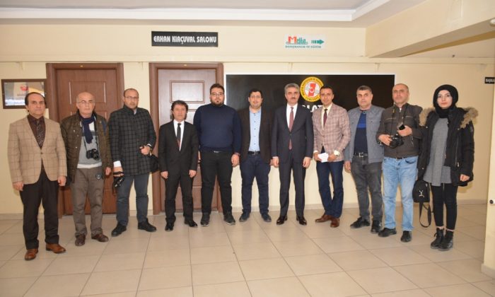 VALİ BARUŞ’TAN BASIN MESLEK KURULUŞLARINA ZİYARET