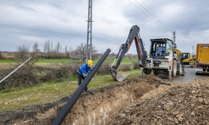 MASKİ’DEN DİLEK MAHALLESİ ÖRENÖNÜ MEVKİİNE YENİ KANALİZASYON HATTI