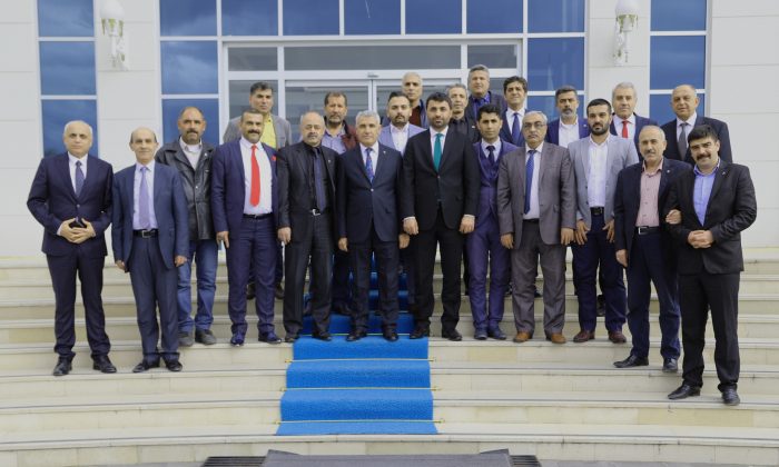 MHP’DEN BAŞKAN GÜDER’E HAYIRLI OLSUN ZİYARETİ