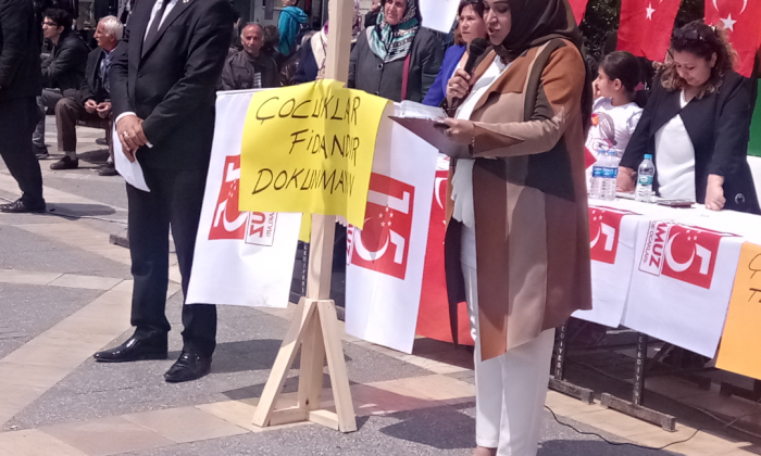 15 TEMMUZ MİLLİ İRADE OCAKLARI KADIN KOLLARI GENEL BAŞKANI AYŞE ALPASLAN’DAN ÇOCUK İSTİSMARCILARINA İDAM İMZA KAMPANYASI