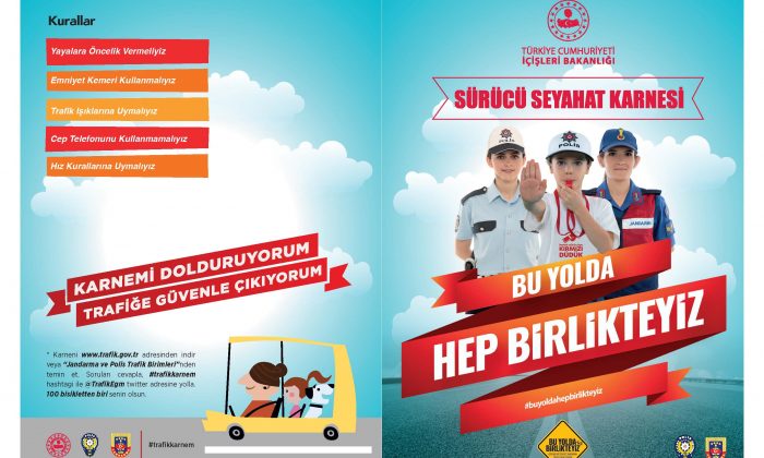 TRAFİĞE GÜVENLE ÇIKIYORUM İSİMLİ YARIŞMA