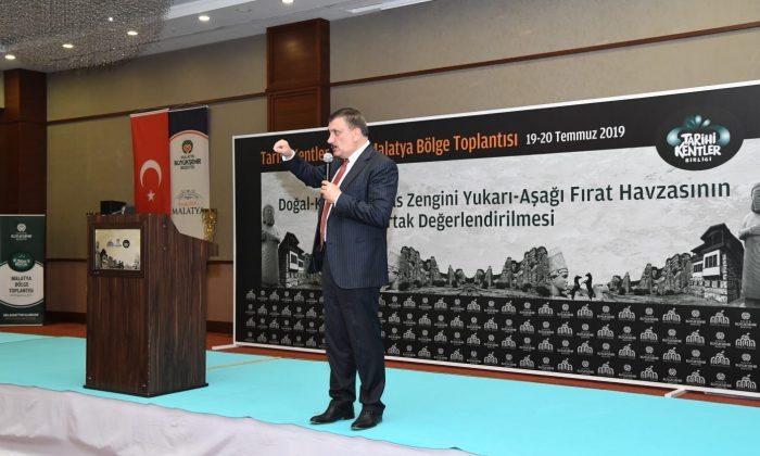 Tarihi Kentler Birliği Malatya Bölge Toplantısının Açılışı Yapıldı
