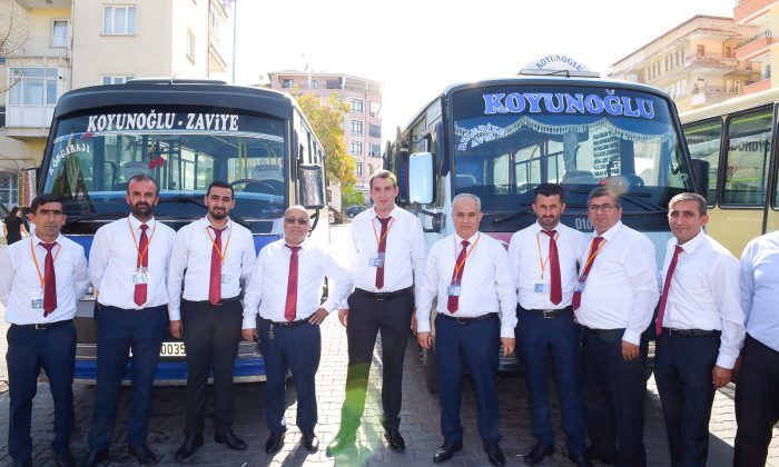 MİNİBÜSLERDE TEK TİP KIYAFET UYGULAMASI BAŞLADI