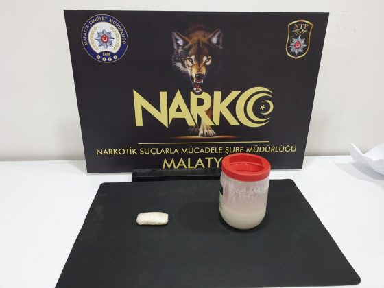 Narkotik Suçlarla Mücadele Şube Müdürlüğü’nden operasyon