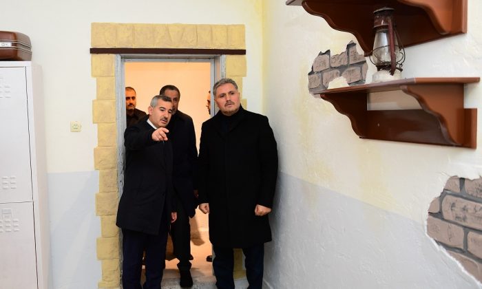 AK PARTİ MİLLETVEKİLİ AHMET ÇAKIR, GEDİK KÜLTÜR MERKEZİNDE İNCELEMELERDE BULUNDU