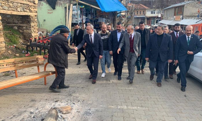 MHP HEYETİ DOĞANYOL VE PÜTÜRGE DE İNCELEMELERDE BULUNDU