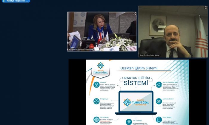 YÖK Başkanı Prof. Dr. Saraç, MTÜ Senatosu’na katıldı