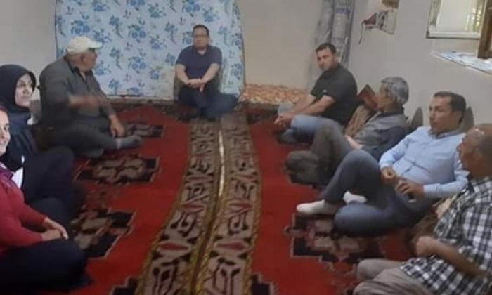 Başkan Kazgan Akçadağ da Ev Ziyaretlerine Devam Ediyor