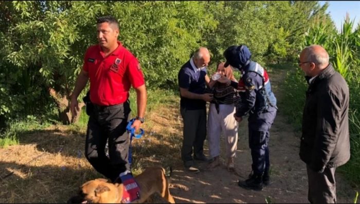 Jandarmanın Arama Kurtarma Operasyonu Sonucunda Yaşlı Kadın Bulundu