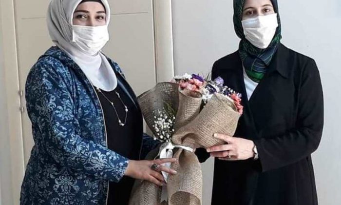 Başkan Alpaslan’dan Başkan Özlem Pelitoğlu’na Hayırlı Olsun Ziyareti