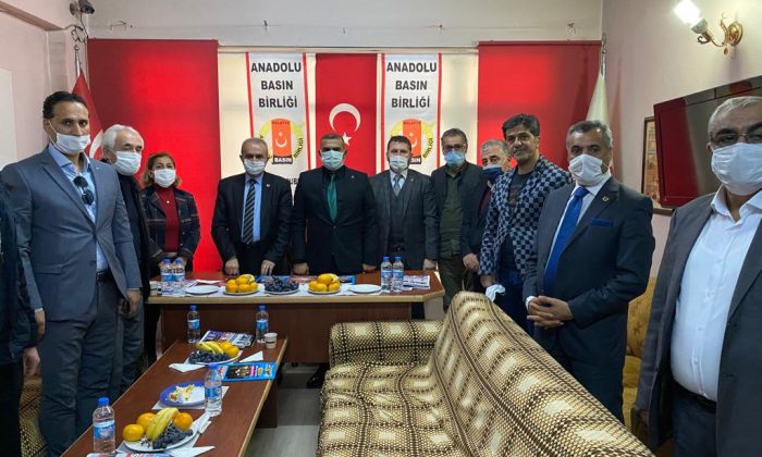 Başkan İlhan’dan Anadolu Basın Birliği’ne Ziyaret