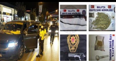 Malatya Geneli Covid19 , GBT ve Araç Denetlemesi Yapıldı