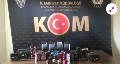 Cinsel İçerikli Maddelere el konuldu