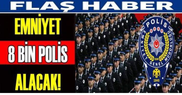 Polis Akademisi 8 Bin Polis Alacak