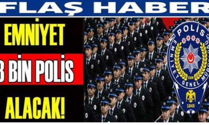 Polis Akademisi 8 Bin Polis Alacak