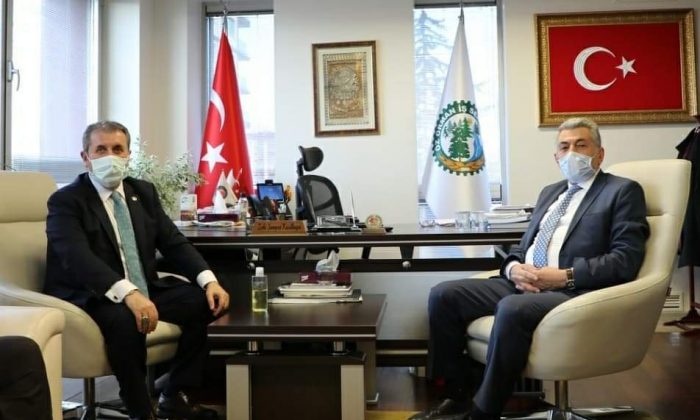 BBP GENEL BAŞKANI DESTİCİ’DEN ÖZ ORMAN İŞ SENDİKASINA ZİYARET