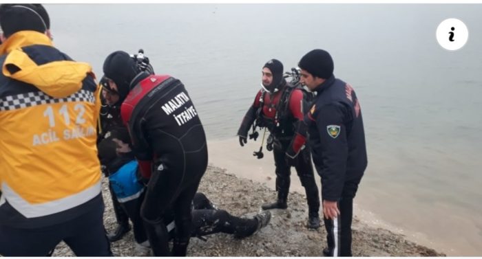 Baraj Gölündeki Boğulan şahısa ulaşıldı