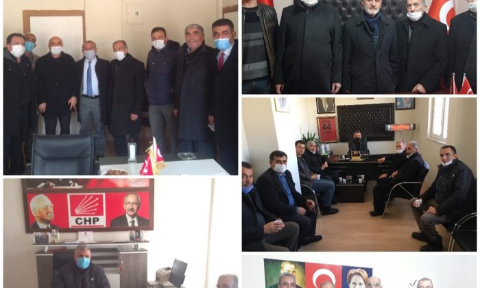 BBP AKÇADAĞ İLÇE BAŞKANI ARİF KOYUN ZİYARETLERE DEVAM EDİYOR
