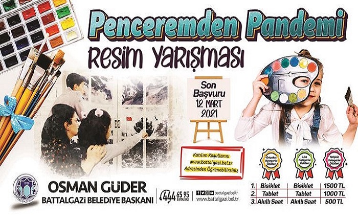 Battalgazi Belediyesi’nden Ödüllü Resim Yarışması