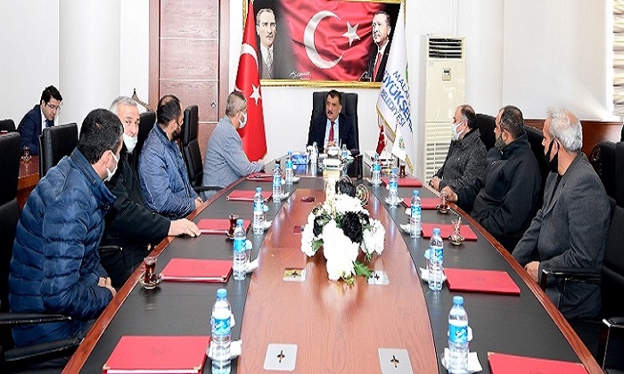 Küçük Sanayi Sitesi Yapı Kooperatif Dernek Yönetimi’nden Ziyaret