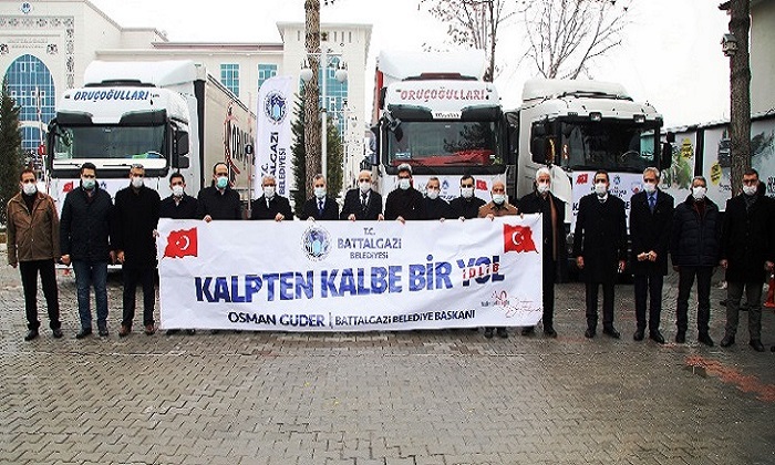 Battalgazi’den İdlib’e Dost Eli Uzaltıldı