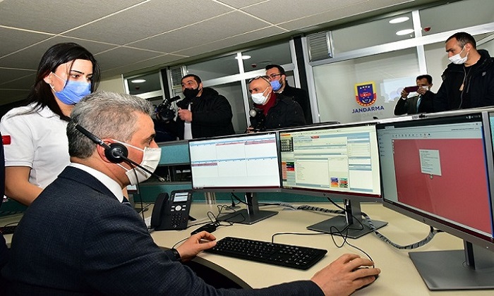 112 Çağrı Merkezi Faaliyete Başladı