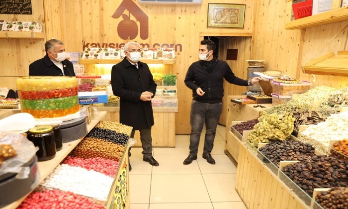 Başkan Güder’den Esnaflara Destek Ziyareti