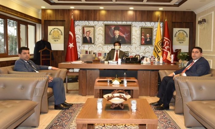 BAŞKAN AKIN’IN DİCLE ÜNİVERSİTESİ ZİYARETİ