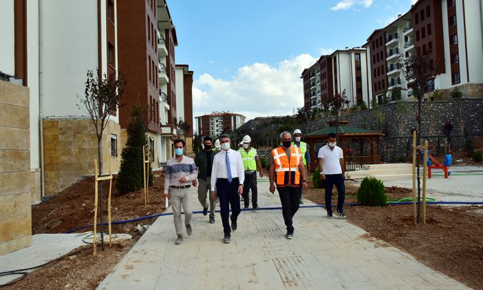 Vali Baruş Battalgazi İlçesi TOKİ Afet Konutlarını İnceledi