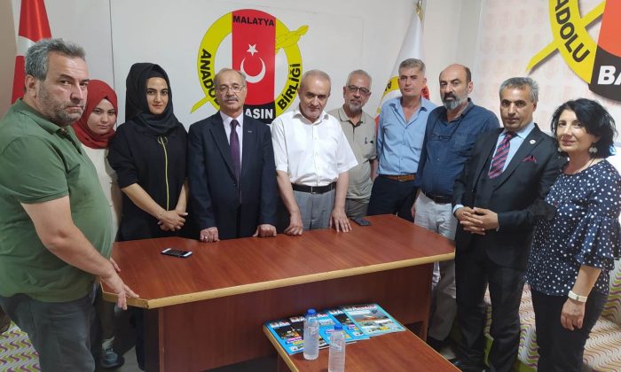 Millet Partisinden Anadolu Basın Birliği Malatya Şubesi’ne Ziyaret