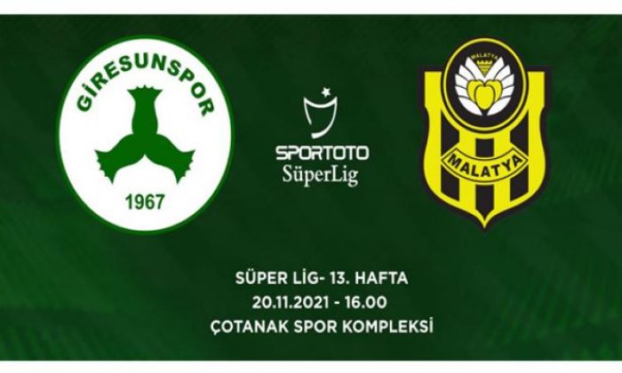 Yeni Malatyaspor Giresun’a Puan İçin Gidiyor