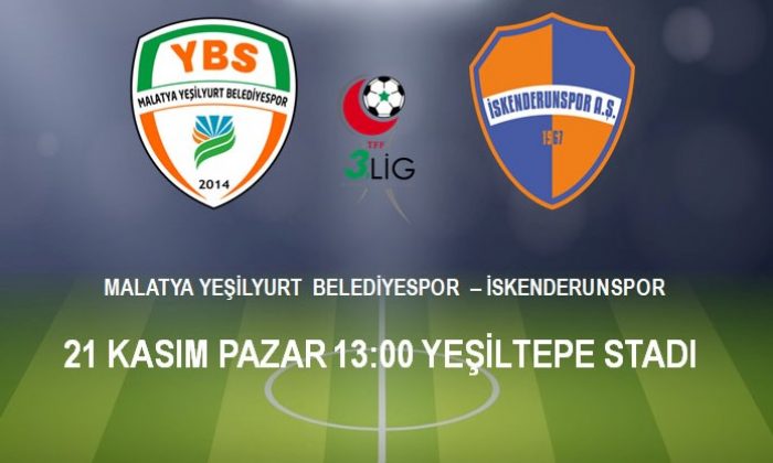 Yeşilyurt Belediyespor – İskenderunspor AŞ.