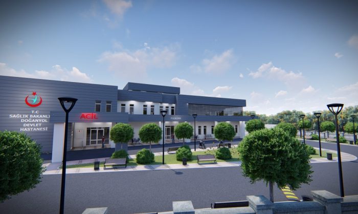 DOĞANYOL İLÇE DEVLET HASTANESİ TAMAMLANMA AŞAMASINA GELDİ