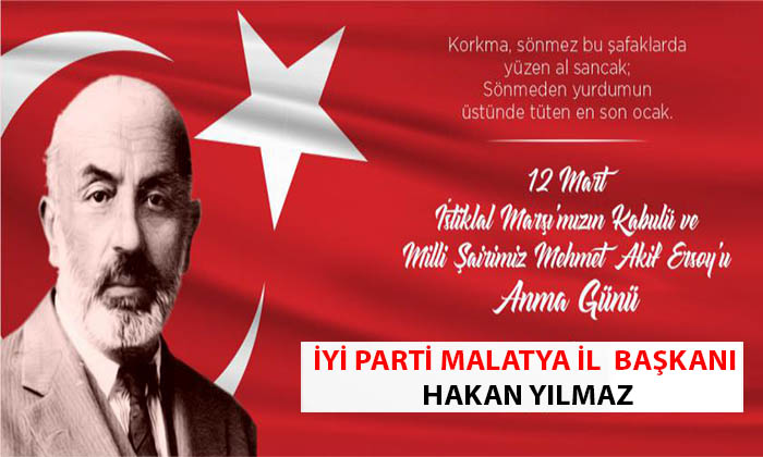 Hakan Yılmaz, İstiklal Marşı Bir Milletin Küllerinden Doğuşunun Hikayesidir