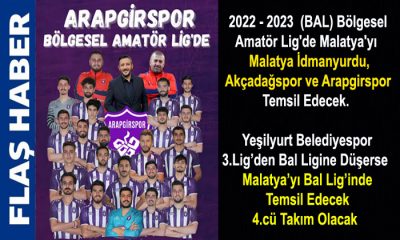 Arapgirspor (BAL) Bölgesel Amatör Lig’e Yükseldi