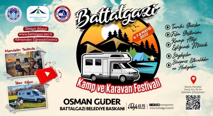 Battalgazi’de “İspendere Kamp Karavan Festivali” Düzenlenecek