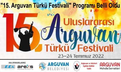 “15. Uluslararası Arguvan Türkü Festivali” Programı Belli Oldu
