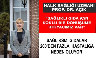 Prof. Dr. Yasemin Açık: “Güvenli ve Besleyici Gıdaya Ulaşmak Giderek Zorlaşıyor”