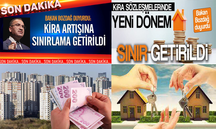 Kira Artış Oranında Tavan Zam Sınırı Bir Önceki Yılın % 25’ini Geçemeyecek