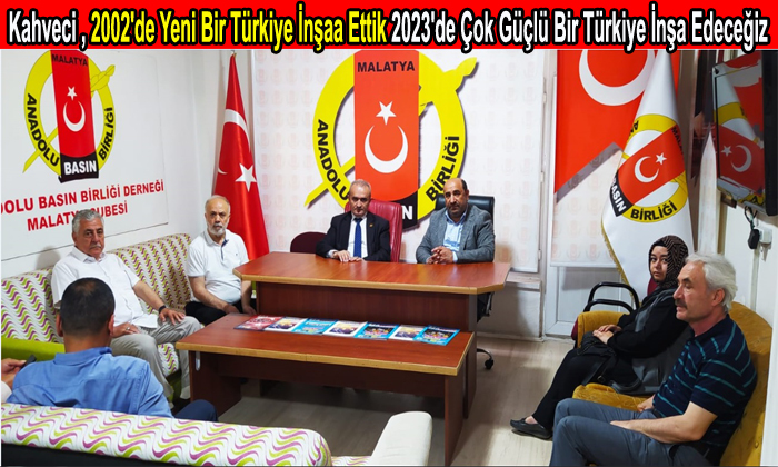 Başkan Basri Kahveci, İlk Günki Gibi Milletimizin Partimize Teveccühü Var