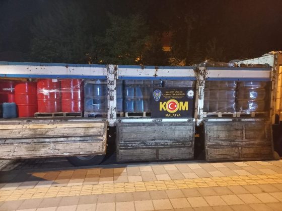 Doğanşehir Sürgü’de 12.535 Litre Kaçak Motorin Ele Geçirildi