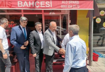 Büyük Birlik Partisinden Akçadağ’da Halk ve Esnaf Ziyaretleri