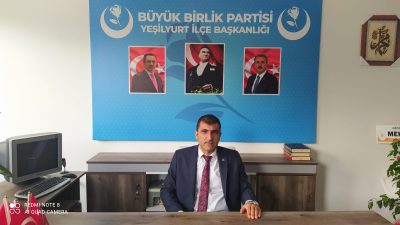 BBP Yeşilyurt İlçe Başkanından Sağlık İl Müdürü Ataması İle İlgili Basın Açıklaması