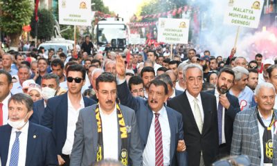 25. Uluslararası Kültür Sanat Etkinlikleri ve Kayısı Festivali Kortej Yürüyüşü İle Başladı