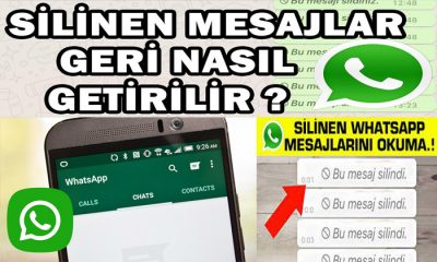 Silinen WhatsApp Mesajlarını Yeniden Nasıl Okuyabiliriz ?