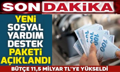 Aile ve Sosyal Hizmetler Bakanı Yeni Sosyal Destek Yardım Paketini Açıkladı
